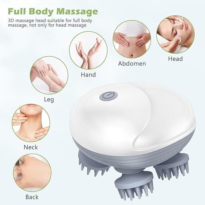 Electric 3D Massager for head ,scalp & full body