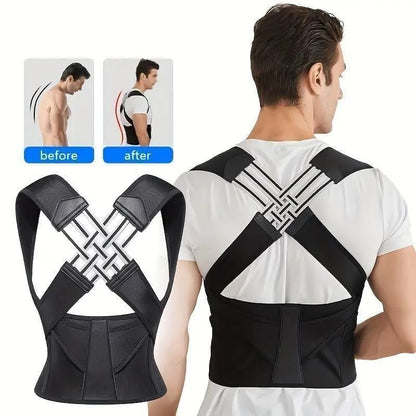 Adjustable Back Posture Corrector Belt for Women & Men | International Premium Quality |